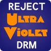 Say NO to UltraViolet DRM Reject UltraViolet DRM Logo